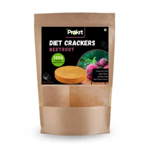 Prakrt Healthy Diet Beetroots Crackers